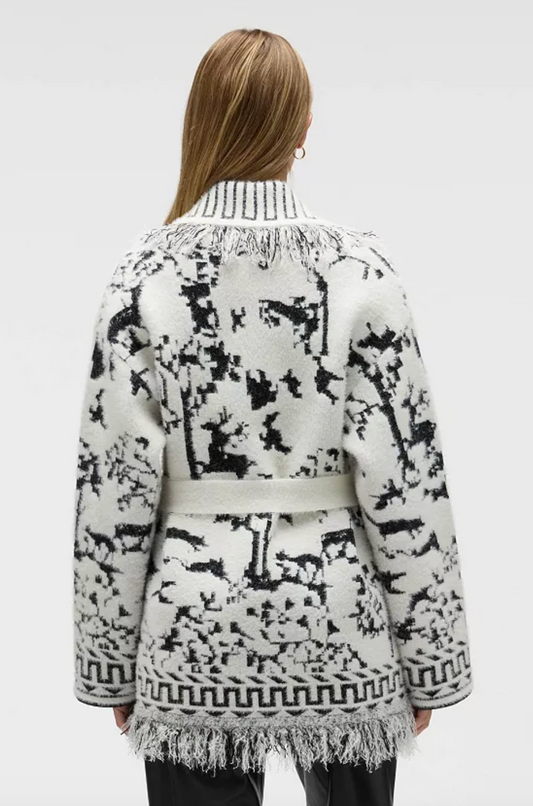 The Woodland Deer Cardigan