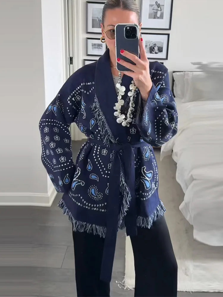 Midnight Dream Wrap Cardigan