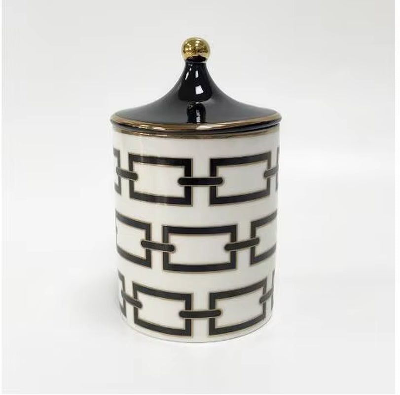 Designer Scented Candle in Ceramic Jar
