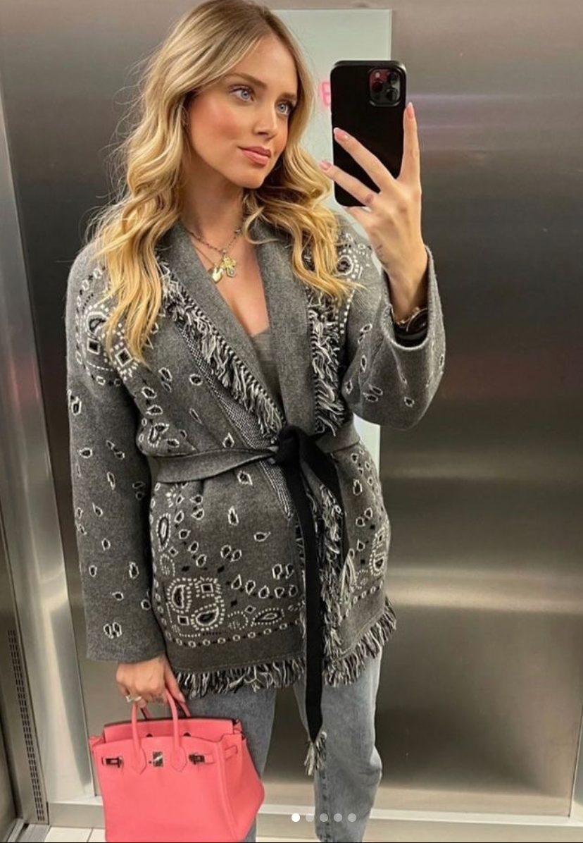 The Bandana Fringe Wrap Cardigan (Colors)