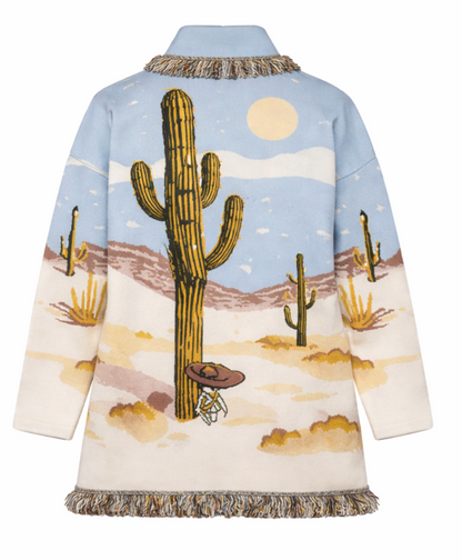 High Desert Fringe Wrap Cardigan