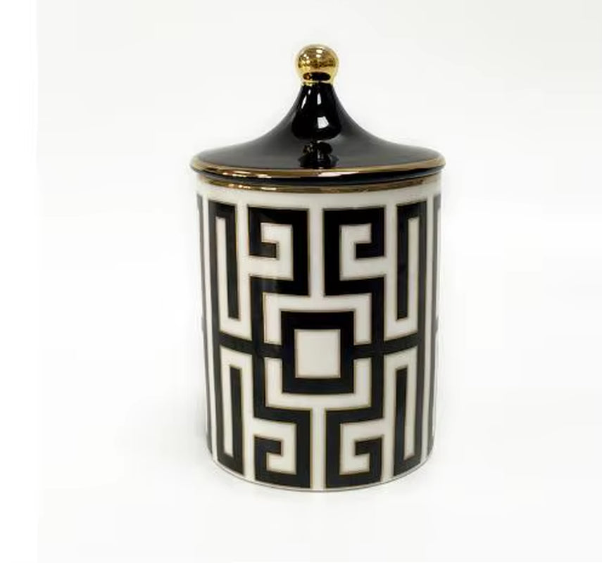 Designer Scented Candle in Ceramic Jar