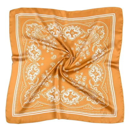Bandana Silk-Blend Scarf