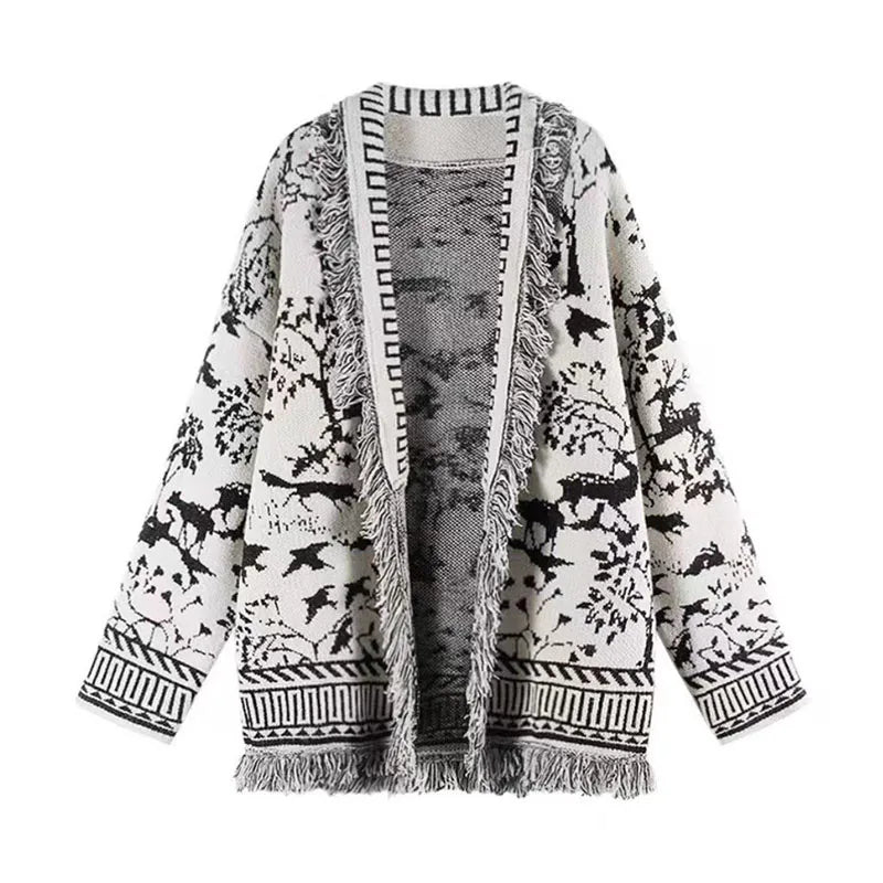 The Woodland Deer Cardigan