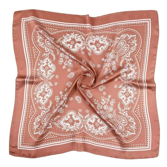 Bandana Silk-Blend Scarf